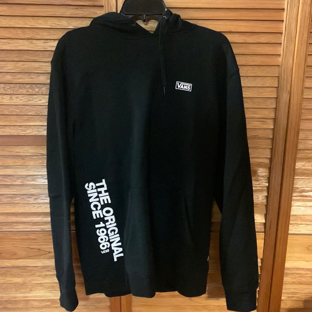 Black Vans Off the Wall hoodie (Size S)